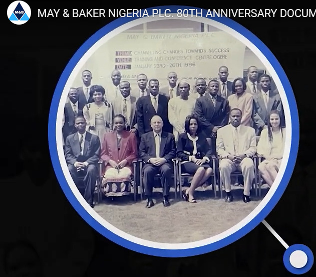 May & Baker stock listing ceremony