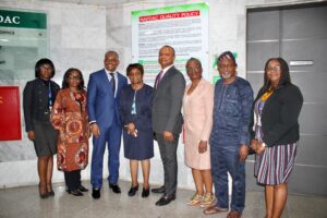 Group photo of May & Baker and NAFDAC teams